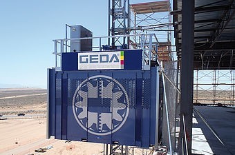 Vận thăng GEDA PH2737 lồng đôi